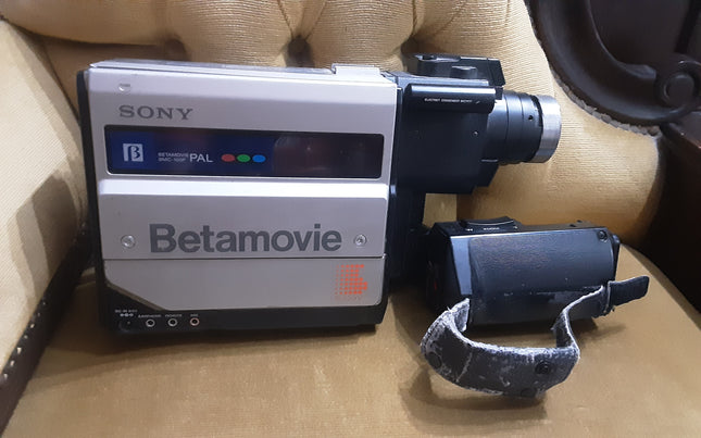 Vintage Sony Betamovie BMC-110 - CAMCORDE - Per Collezionista o Appassionati - Videocamera Usata - Mancano dei pezzi