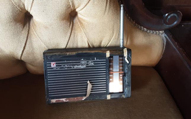 Radio Roxy model RFA-201 - 10 Transistor - Vintage - FM-AM - AC 220V/Battery - Made in Singapore - Rarita per collezzionista