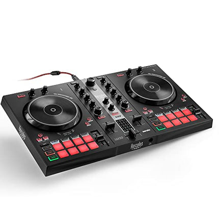 HERCULES DJControl Inpulse 300 MK2, Postazione DJ USB, 2 banchi con 16 pad e scheda audio integrata