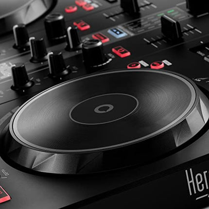 HERCULES DJControl Inpulse 300 MK2, Postazione DJ USB, 2 banchi con 16 pad e scheda audio integrata