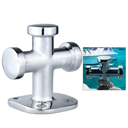 Lapiglo 316 per bitta singola in acciaio inox 63 x 63 mm per ormeggio marino tacchetto rimovibile antiscivolo montaggio barca Yacht Dock