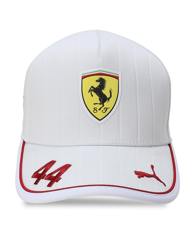 PUMA Scuderia Ferrari F1 Cappellino Lewis Hamilton 2025 - Bianco - Taglia Unica