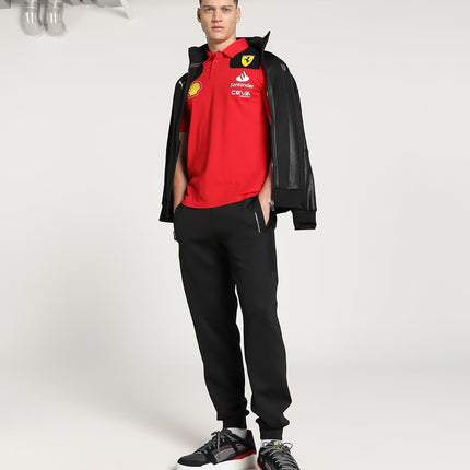 PUMA Scuderia Ferrari - Polo di Squadra 2023 - Rosso - Uomo - Taglie: M