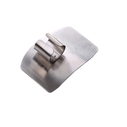ZENZERO® - SALVADITA in Acciaio Inox 430 - Protezione per Dita - Colore Argento Lucido - Pezzi per Confezione 1