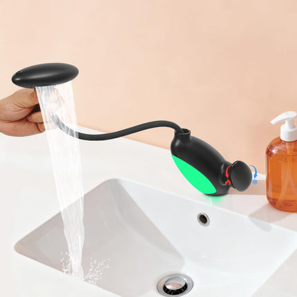Rubinetto da bagno con doccetta estraibile, rubinetto da bagno con 4 tipi