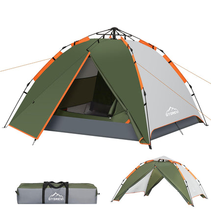 Gysrevi Tenda Campeggio 2-4 Persone,Tenda da Campeggio Automatica