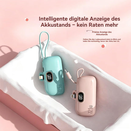 Mini Power Bank 5000mah, Piccolo Power Bank Da Portare Sempre Con Sé
