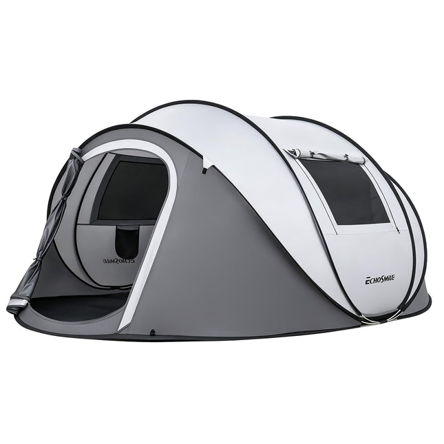 EchoSmile Tenda da Campeggio Pop Up 2/4/6 Posti Istantanea Tenda Campeggio