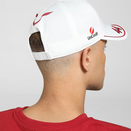 PUMA Scuderia Ferrari F1 Cappellino Lewis Hamilton 2025 - Bianco - Taglia Unica