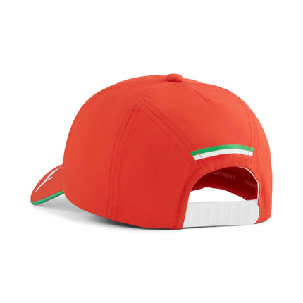 PUMA Scuderia Ferrari 2024 - Berretto da Squadra Rosso Bruciato, Taglia Unica
