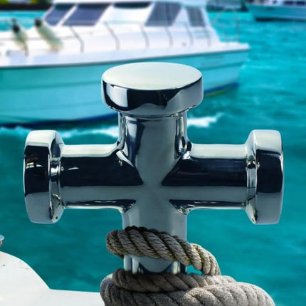 Lapiglo 316 per bitta singola in acciaio inox 63 x 63 mm per ormeggio marino tacchetto rimovibile antiscivolo montaggio barca Yacht Dock
