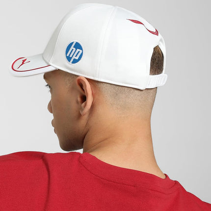 PUMA Scuderia Ferrari F1 Cappellino Lewis Hamilton 2025 - Bianco - Taglia Unica