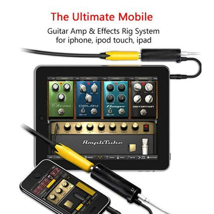 Collegamento convertitore adattatore interfaccia effetti chitarra per iPhone,iPod touch