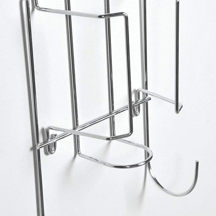 Handles And Ironmongery - Supporto per ASSE e Ferro da Stiro, per Montaggio su Porta o Parete, in Cromo Lucido