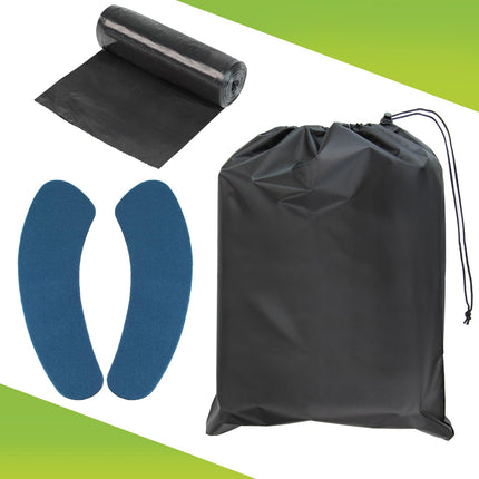 Montafox Toilette Campeggio Pieghevole Portatile WC 25 L 150 kg Gabinetto