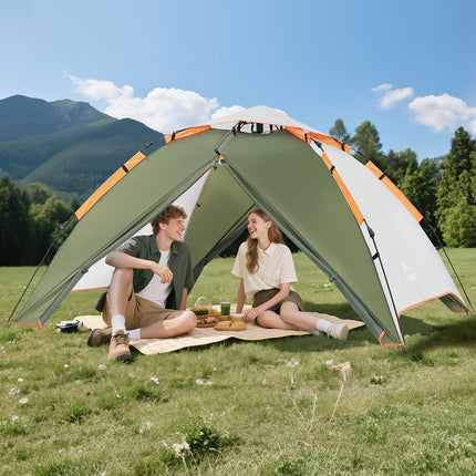 Gysrevi Tenda Campeggio 2-4 Persone,Tenda da Campeggio Automatica