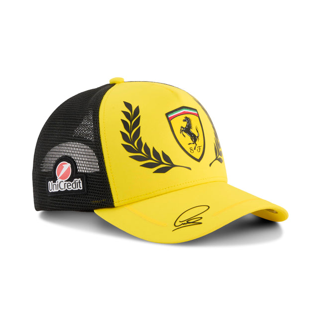 PUMA Cappellino Scuderia Ferrari HP Replica UK Hamilton OneSize, Speed Yellow