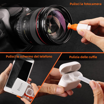 Ordilend per iPhone Kit di Pulizia per PC Tastiera Laptop Cleaner, Bianco