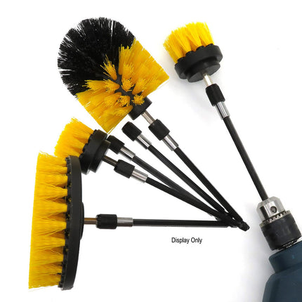 Set di 37 spazzole per trapano, set di 37 spazzole per trapano Power Scrubber con spugnetta per lucidatura per bagno, doccia, pulizia tappeti, pulizia della malta e pulizia delle piastrelle