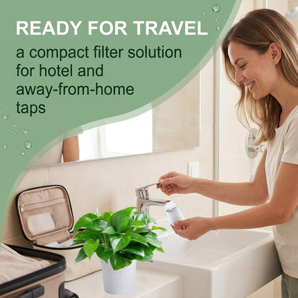 60 Pezzi Filtro per Rubinetto Cucina, Filtri per Rubinetti Acqua in Cotone Addensato con 12 Fascette di Fissaggio, Filtro Sedimenti Acqua e Ruggine, Universale per Lavello, Bagno e Viaggio