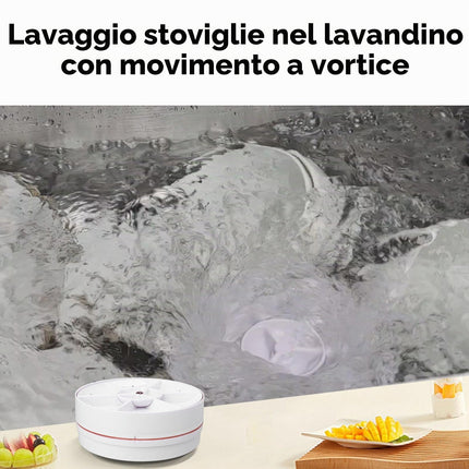 Lavatrice portatile, Lavatrice per lavello Mini lavatrice Lavastoviglie portatile per lavello Lavatrice portatile per lavello per la casa (Rosso)
