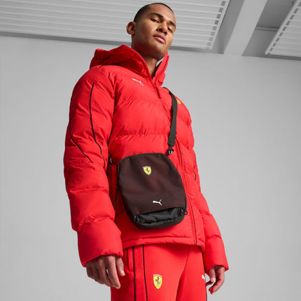 PUMA Borsa da Corsa Ferrari da Uomo, Nero Puma, X