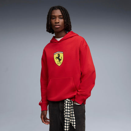 PUMA Ferrari Shield Felpa con Cappuccio