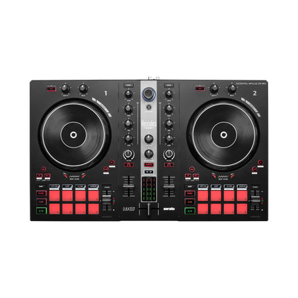 HERCULES DJControl Inpulse 300 MK2, Postazione DJ USB, 2 banchi con 16 pad e scheda audio integrata