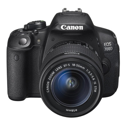 Canon EOS 700D + EF-S 18-55mm 18MP CMOS 5184 x 3456Pixels Nero (Ricondizionato) )