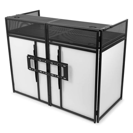 VONYX DB6 Pro Cabina DJ con supporto TV