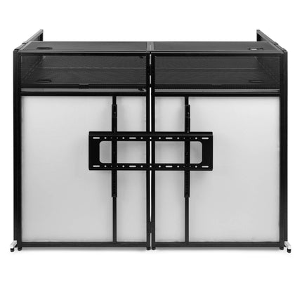 VONYX DB6 Pro Cabina DJ con supporto TV