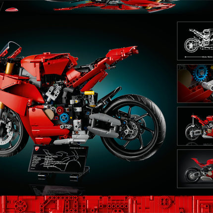 LEGO Technic Motocicletta Ducati Panigale V4 S - 42202