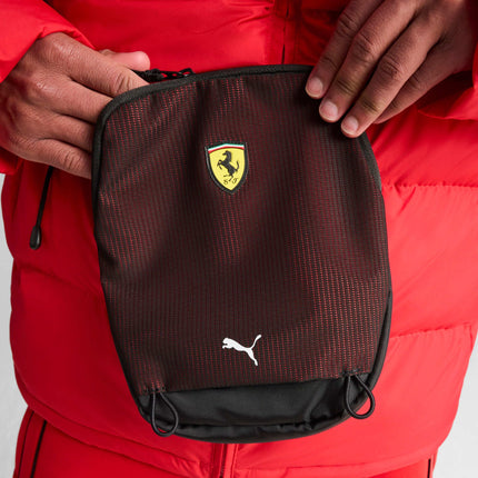PUMA Borsa da Corsa Ferrari da Uomo, Nero Puma, X