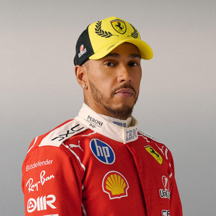PUMA Cappellino Scuderia Ferrari HP Replica UK Hamilton OneSize, Speed Yellow