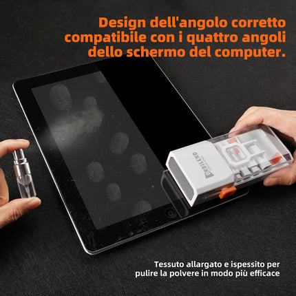 Ordilend per iPhone Kit di Pulizia per PC Tastiera Laptop Cleaner, Bianco