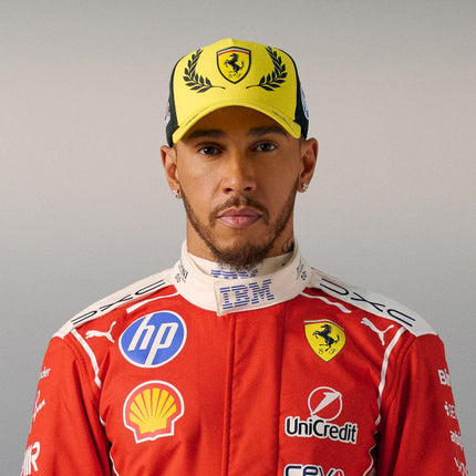 PUMA Cappellino Scuderia Ferrari HP Replica UK Hamilton OneSize, Speed Yellow