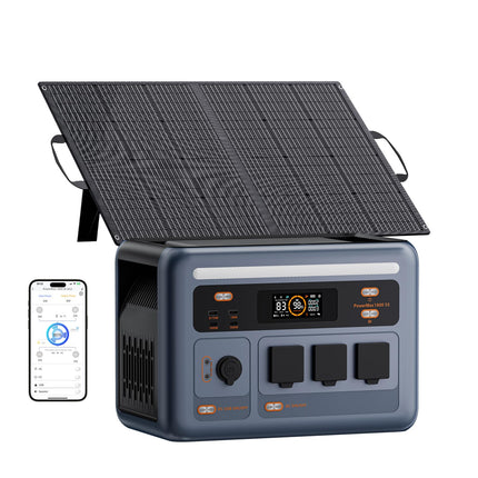 OSCAL 1800W Centrale Elettrica Portatile con Pannello Solare da 100W