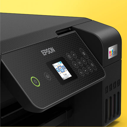 Epson EcoTank ET-2870 Stampante con Serbatoi D’inchiostro | Stampa a Casa Alti Volumi | Wi-Fi | A4 | Stampa, Copia, Scansione | Display LCD 3.7 cm | 3 Anni D'Inchiostro Inclusi