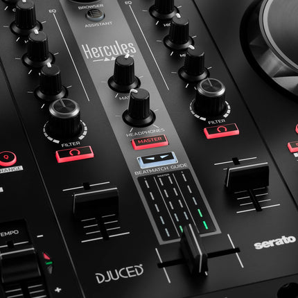 HERCULES DJControl Inpulse 300 MK2, Postazione DJ USB, 2 banchi con 16 pad e scheda audio integrata