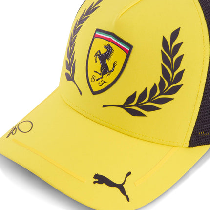 PUMA Cappellino Scuderia Ferrari HP Replica UK Hamilton OneSize, Speed Yellow