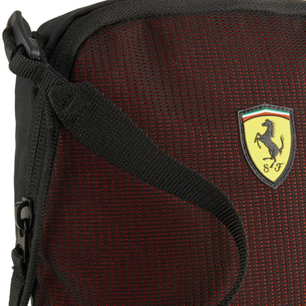 PUMA Borsa da Corsa Ferrari da Uomo, Nero Puma, X