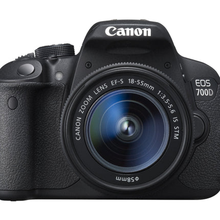 Canon EOS 700D + EF-S 18-55mm 18MP CMOS 5184 x 3456Pixels Nero (Ricondizionato) )