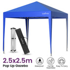 Blue with no walls / 2.5m x 2.5m / GERMANY