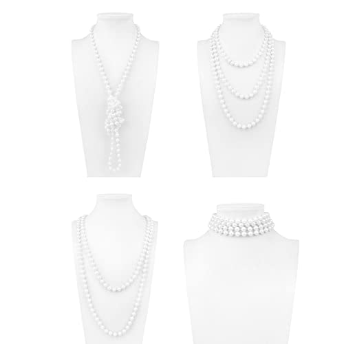 6 Pezzi Set di Accessori Anni '20, Accessori Anni 20 Donna, Gatsby Stile Kit, Great Gatsby Accessori Set Accessori Gatsby Costume Set Charleston Accessori per la Festa Degli Anni '20, Halloween Ballo