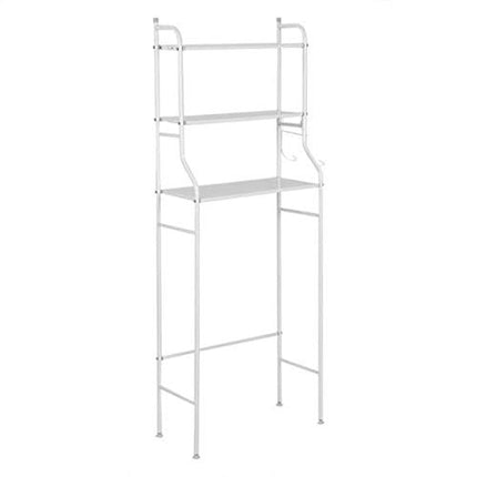 Sarah Scaffale da Bagno, a 3 Ripiani, Salvaspazio Organizer Scaffale di Stoccaggio, Scaffale per Il Bagno al di sopra di Lavatrice (Bianco)