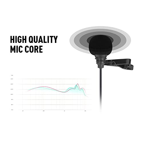 Debra Audio Pro UHF - Sistema di microfono wireless a 4 canali, con microfono lavalier, ricevitore in metallo, ideale per karaoke, feste di karaoke (4 Bodypack (B))