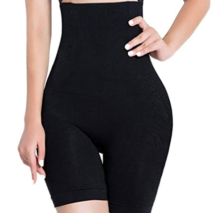 SOLO ACTFIT Intimo Modellante da Donna Guaina Contenitiva a Vita Alta Mutande Shapewear Dimagranti Pantaloncini Controllo Ventre Body Shaper (Nero, L)