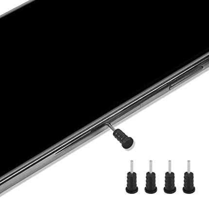 Kit Antipolvere per Telefono Cellulare Adesivo in Rete per Altoparlante Antipolvere Protezione del Cavo Coperchio per Porta Tipo C per Porta di Ricarica per Altoparlante Mobile e Jack per Auricolari