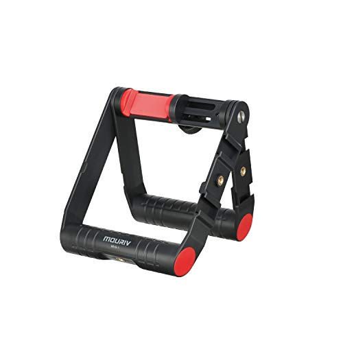 MOURIV Video rig per smartphone pieghevole SmartPhone Stabilizzatore video Grip Supporto per treppiede Scarpa fredda integrata e attacchi da 1/4"-20 per videomaker Video-grapher per Smartphone