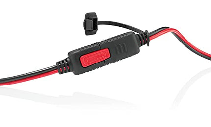 Automotive C3 Caricabatterie Intelligente E Automatico 6V-12V / 3.8A, Nero, Rosso, ‎7.49 x 5.21 x 18.01 cm, 710 grammi